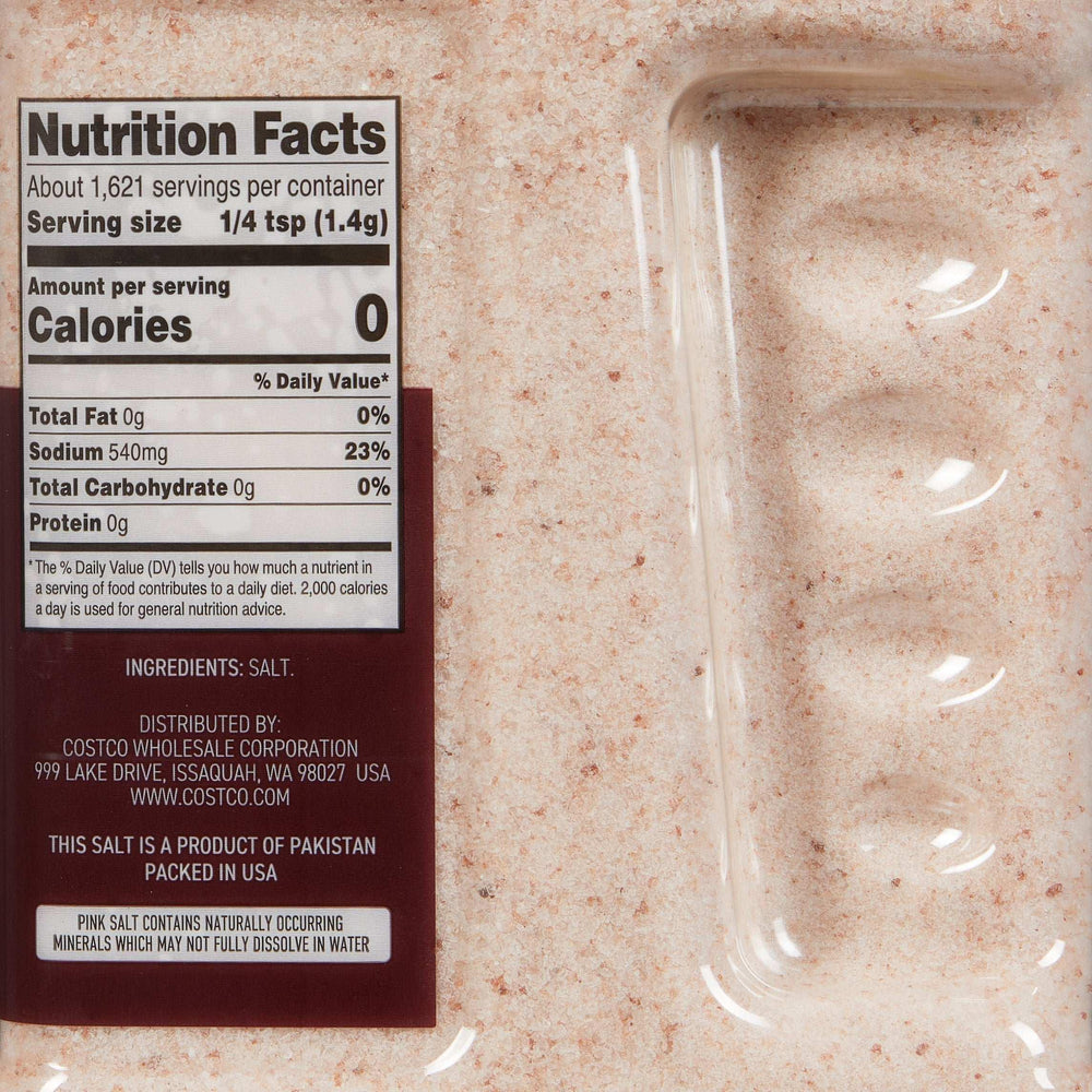 Kirkland Signature, Pink Salt, Fine Grain, 5 lbs - USA MEGA SHOP