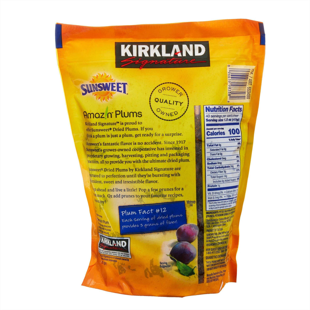 Kirkland Signature, Sunsweet Whole Dried Plums, 3.5 lbs - USA MEGA SHOP