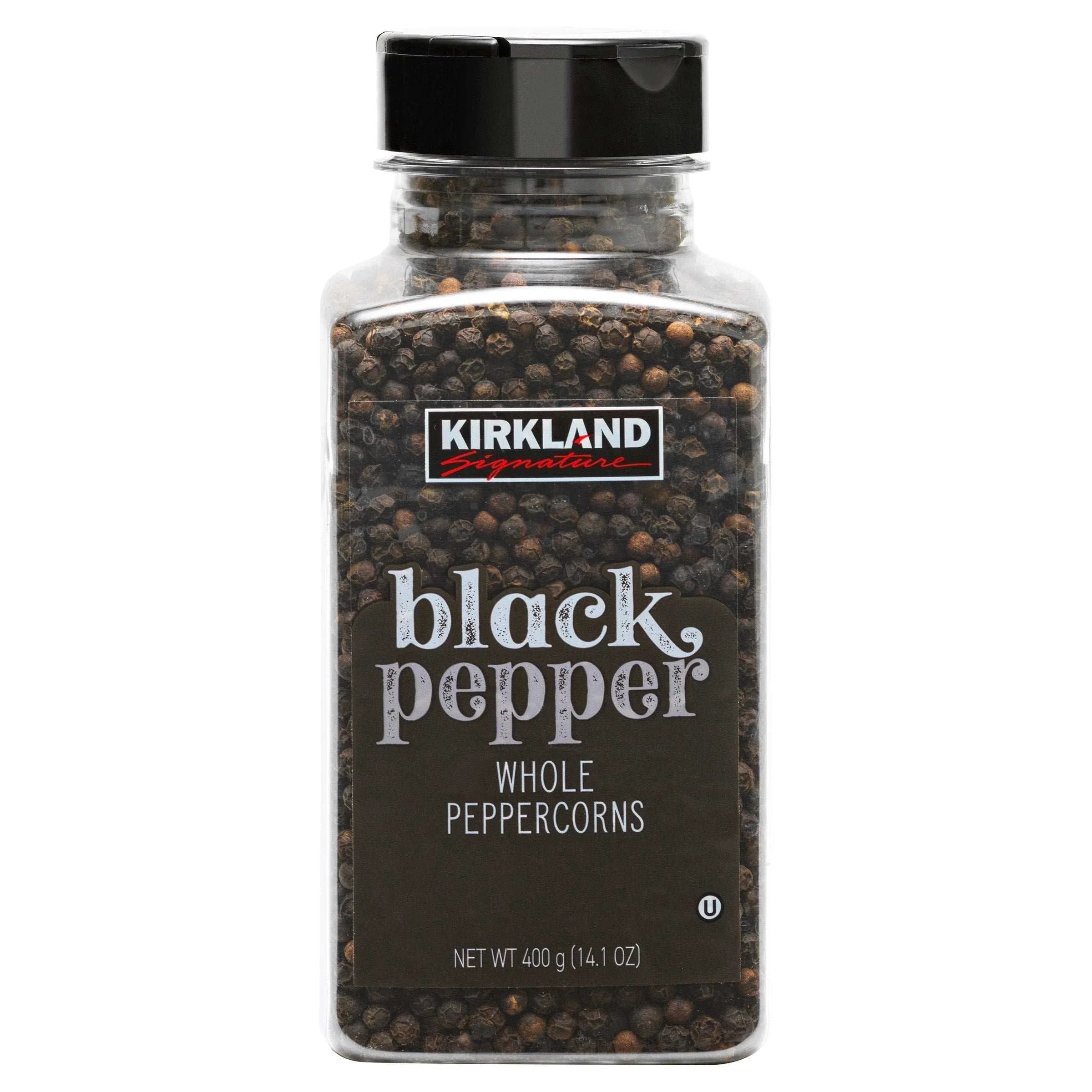 Kirkland Signature, Whole Black Peppercorn, 14.1 oz - USA MEGA SHOP