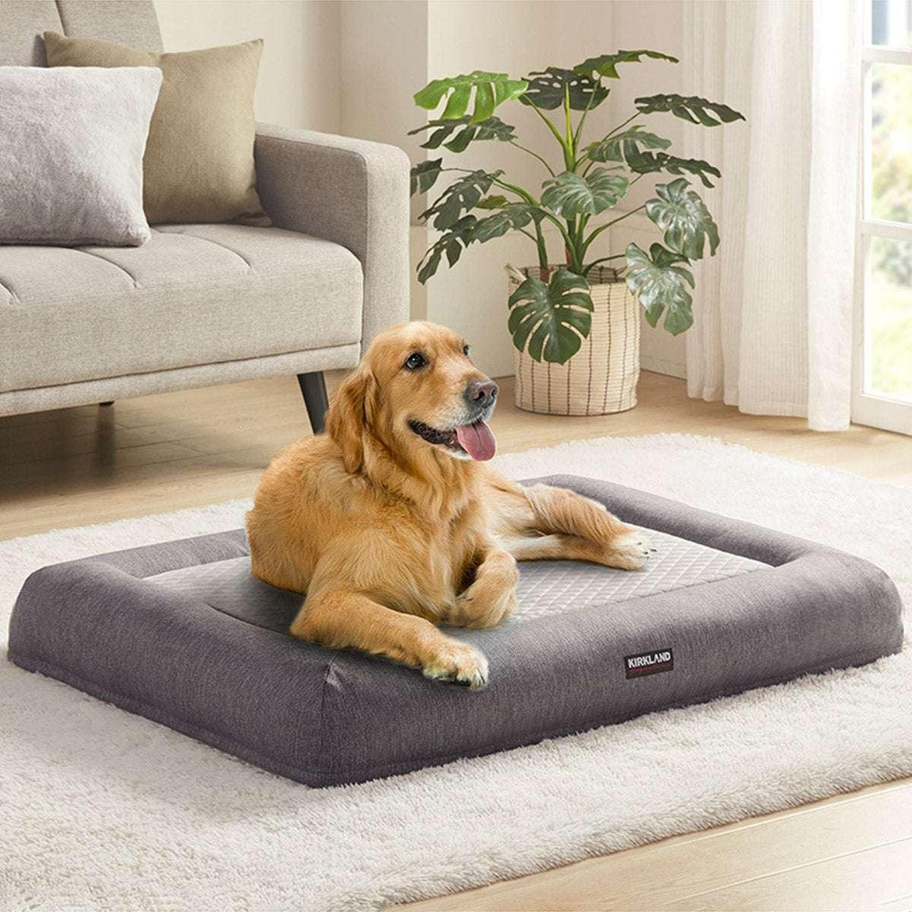 Kirkland Signature 2-in-1 Bolster Pet Bed - USA MEGA SHOP