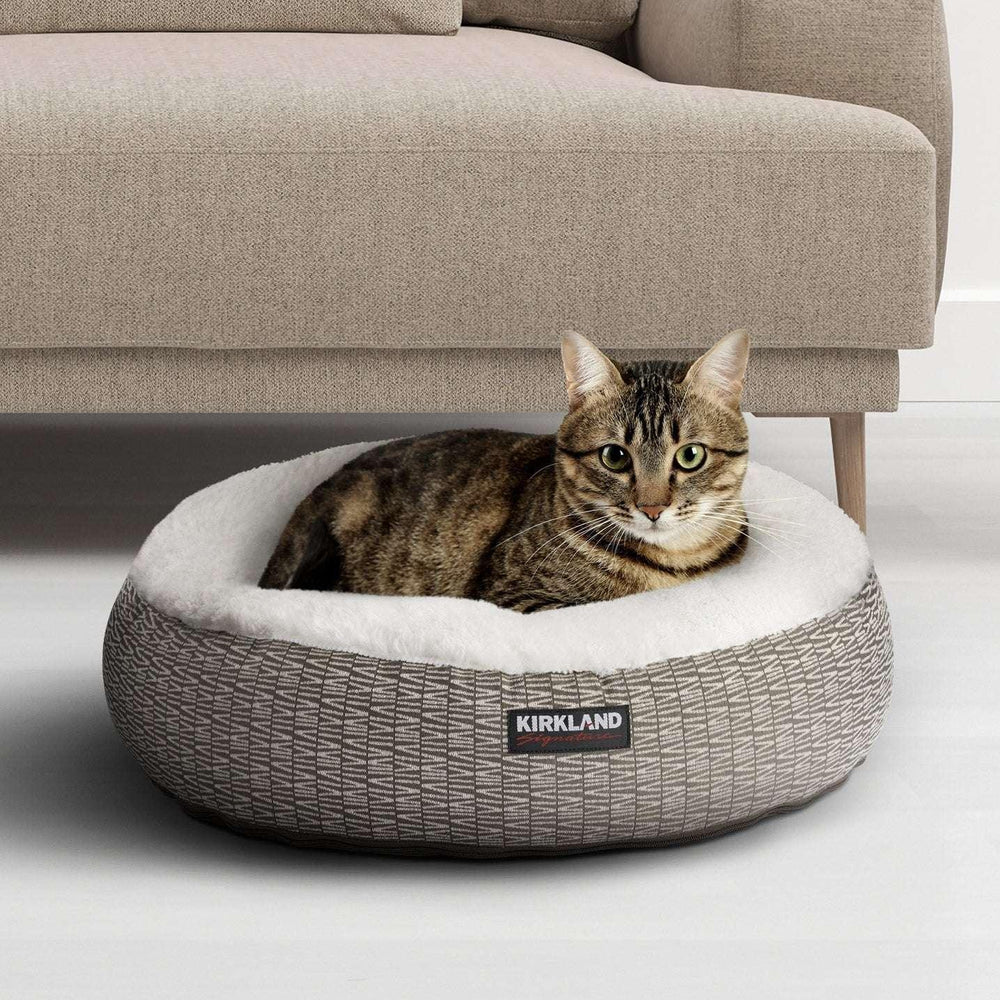 Kirkland Signature 22‚Äù Round Hooded Pet Bed - USA MEGA SHOP