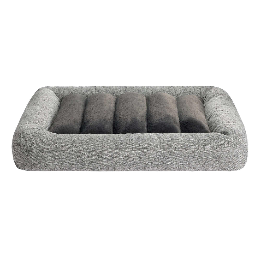 Kirkland Signature 32" X 42" Channeled Bolster Pet Bed - USA MEGA SHOP