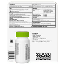 Kirkland Aller-Tec bottle back label with drug facts panel, barcode and QR