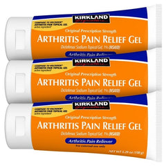 Kirkland Signature Arthritis Pain Relief Gel, Diclofenac Sodium Topical Gel 1%, 15.87 Ounces