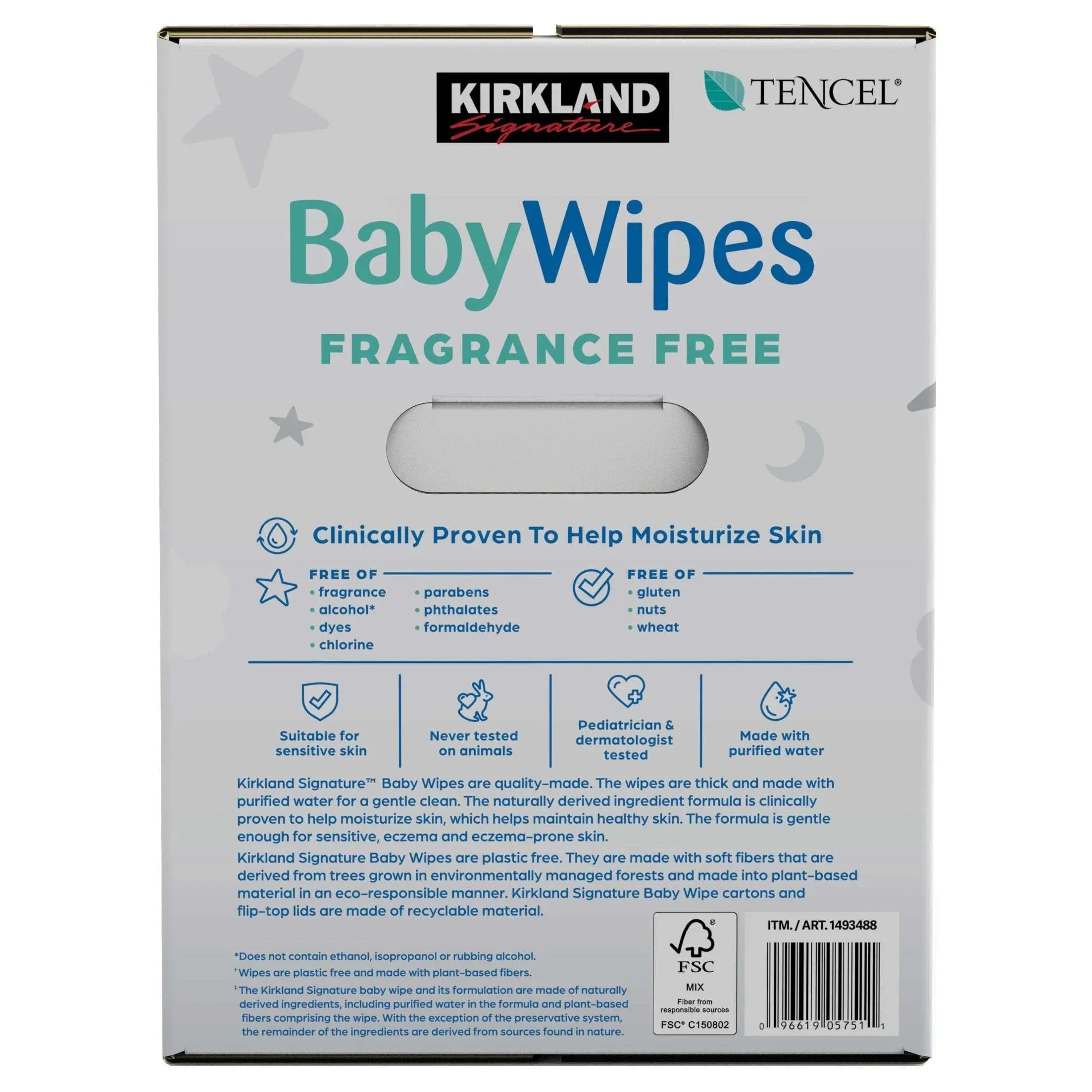 Kirkland Signature Baby Wipes, 900-count