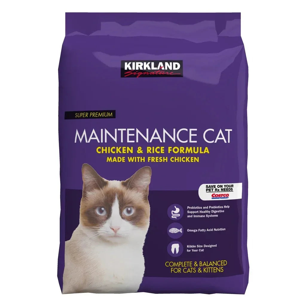 Kirkland Signature Chicken and Rice Cat Food 25 lbs. - USA MEGA SHOP