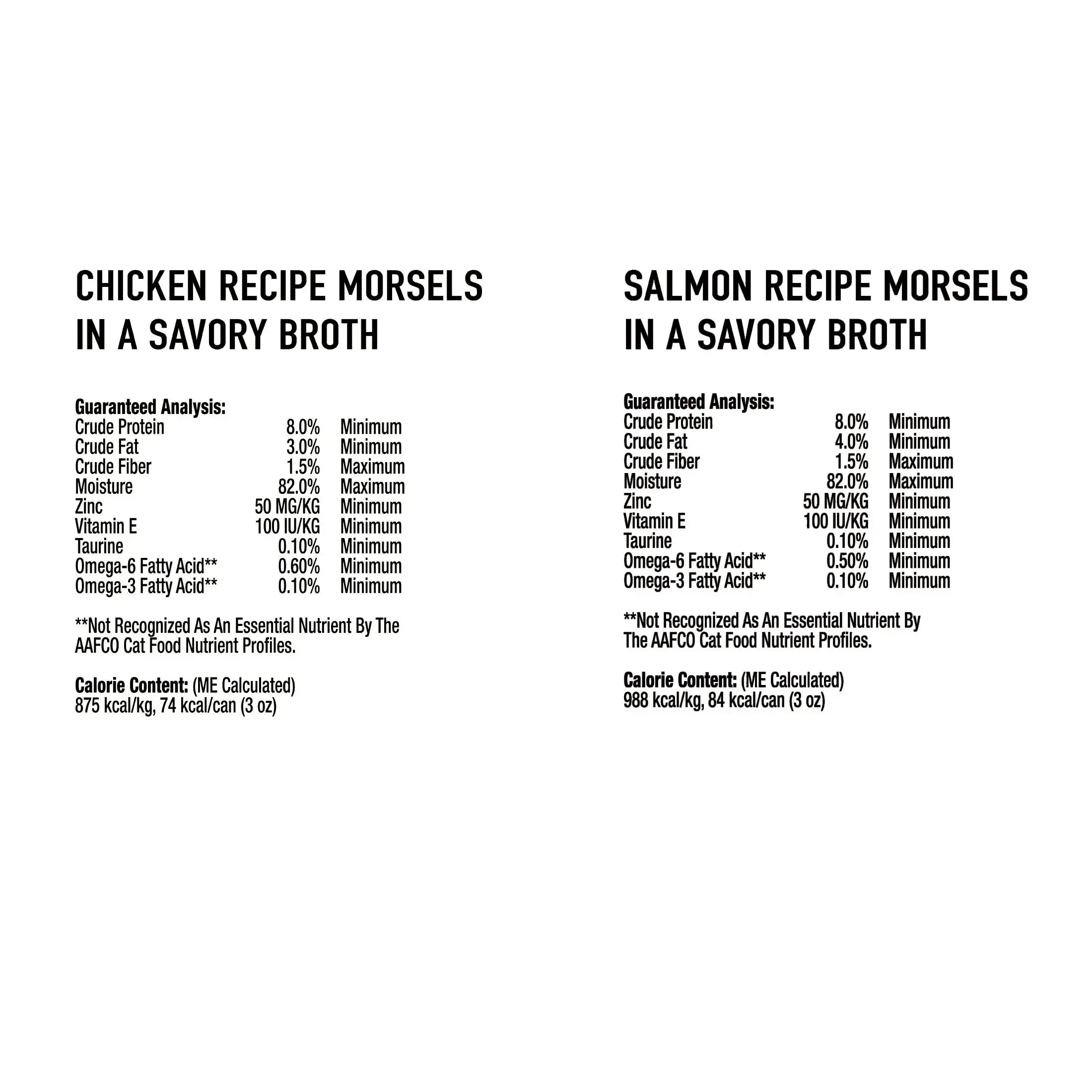Kirkland Signature Chunks in Gravy, Canned Cat Food Variety Pack, 3 oz, 48-count