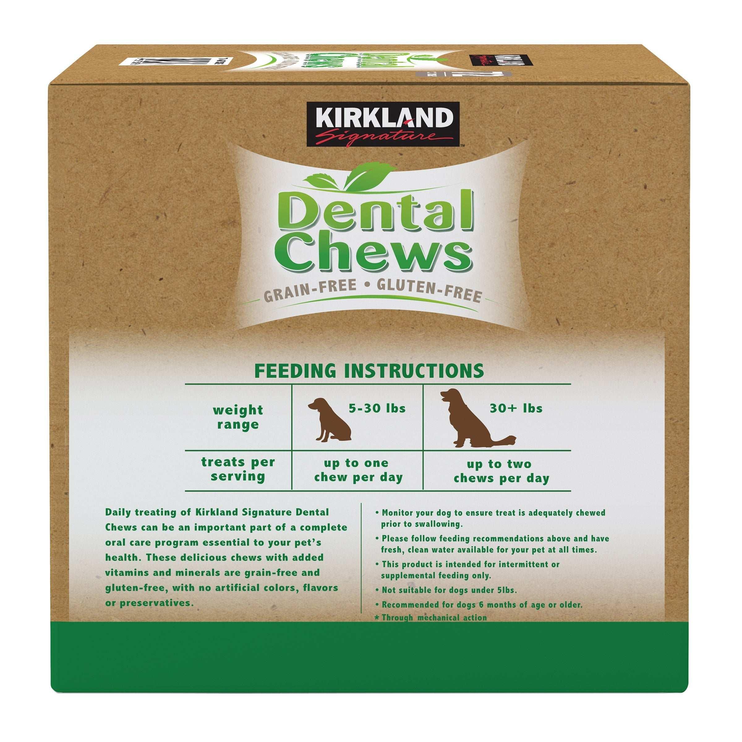Kirkland Signature Dental Chews, 72-count - USA MEGA SHOP