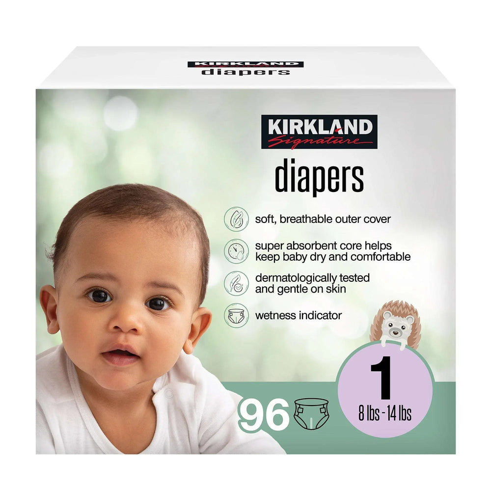 Kirkland Signature Diaper Size 1, 96-count - USA MEGA SHOP