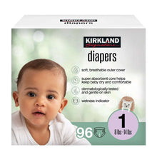 Diaper box size 1 (8–14 lb), 96-count