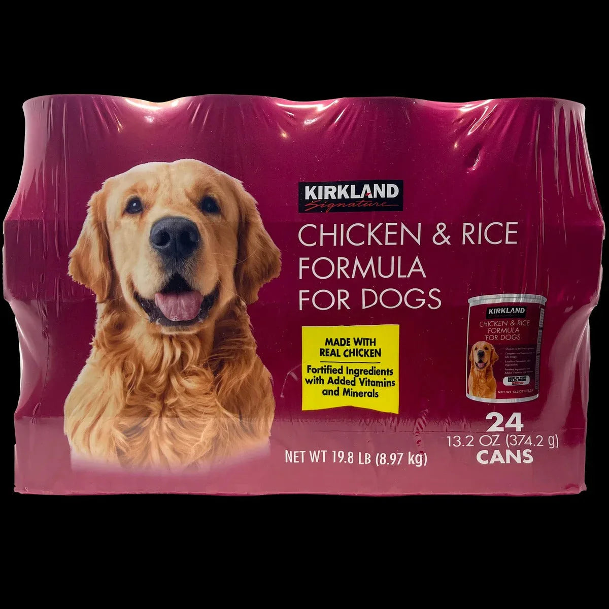 Kirkland Signature Dog Food, Chicken & Rice Formula, 13.2 oz, 24 ct - USA MEGA SHOP