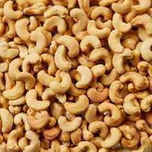 Whole cashew kernels, lightly salted
