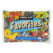 Assorted candy variety bag with wrapped chocolates and candies in mixed colors