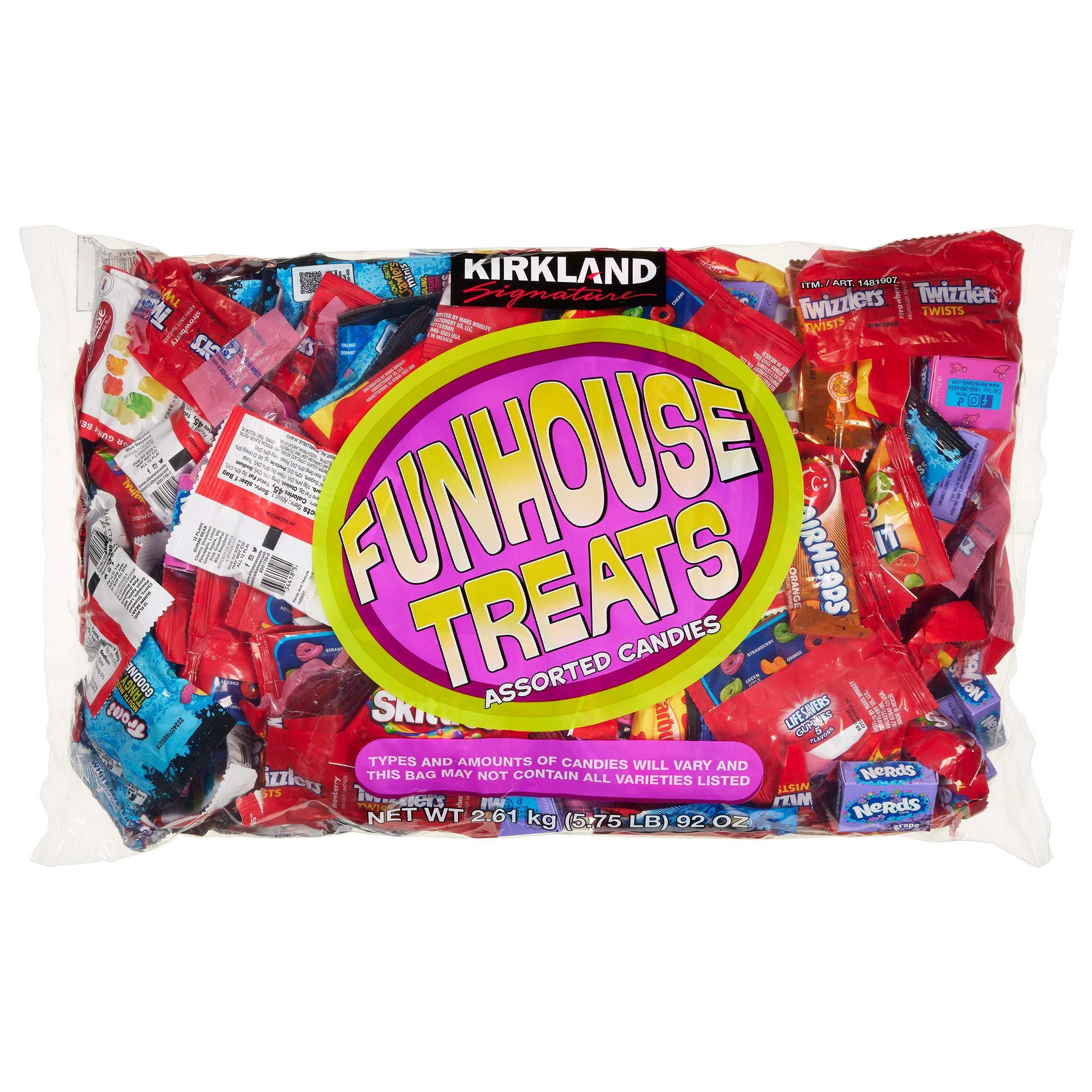 Kirkland Signature Funhouse Treats, Variety Pack, 92 oz