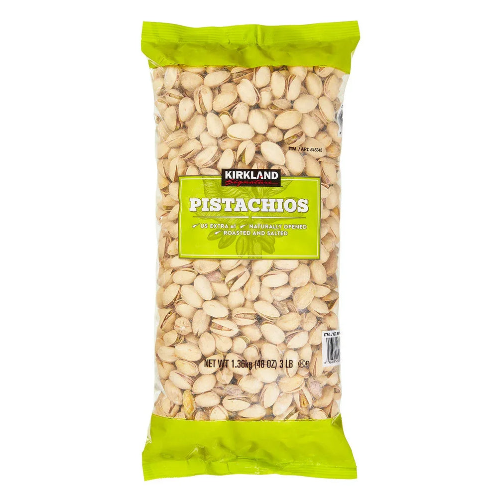 Kirkland Signature In-Shell Pistachios, Salted, 3 lbs - USA MEGA SHOP