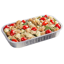 Italian sausage and orecchiette pasta in wine sauce with tomatoes and herbs