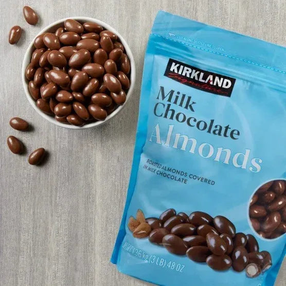 Kirkland Signature Milk Chocolate Covered Almonds, 48 oz