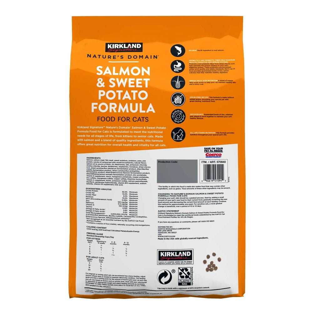 Kirkland Signature Nature's Domain Cat Food 18 lbs. - USA MEGA SHOP