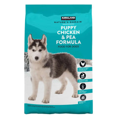 Kirkland Signature Nature's Domain Puppy Formula Chicken & Pea Dog Food 20 lb. - USA MEGA SHOP