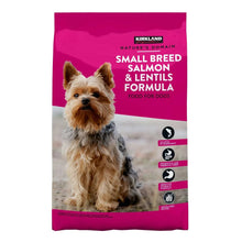 Kirkland Nature’s Domain small breed salmon & lentils dry dog food bag