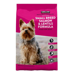 Kirkland Signature Nature’s Domain Small Breed Salmon & Lentil Dog Food, 20 lb Bag