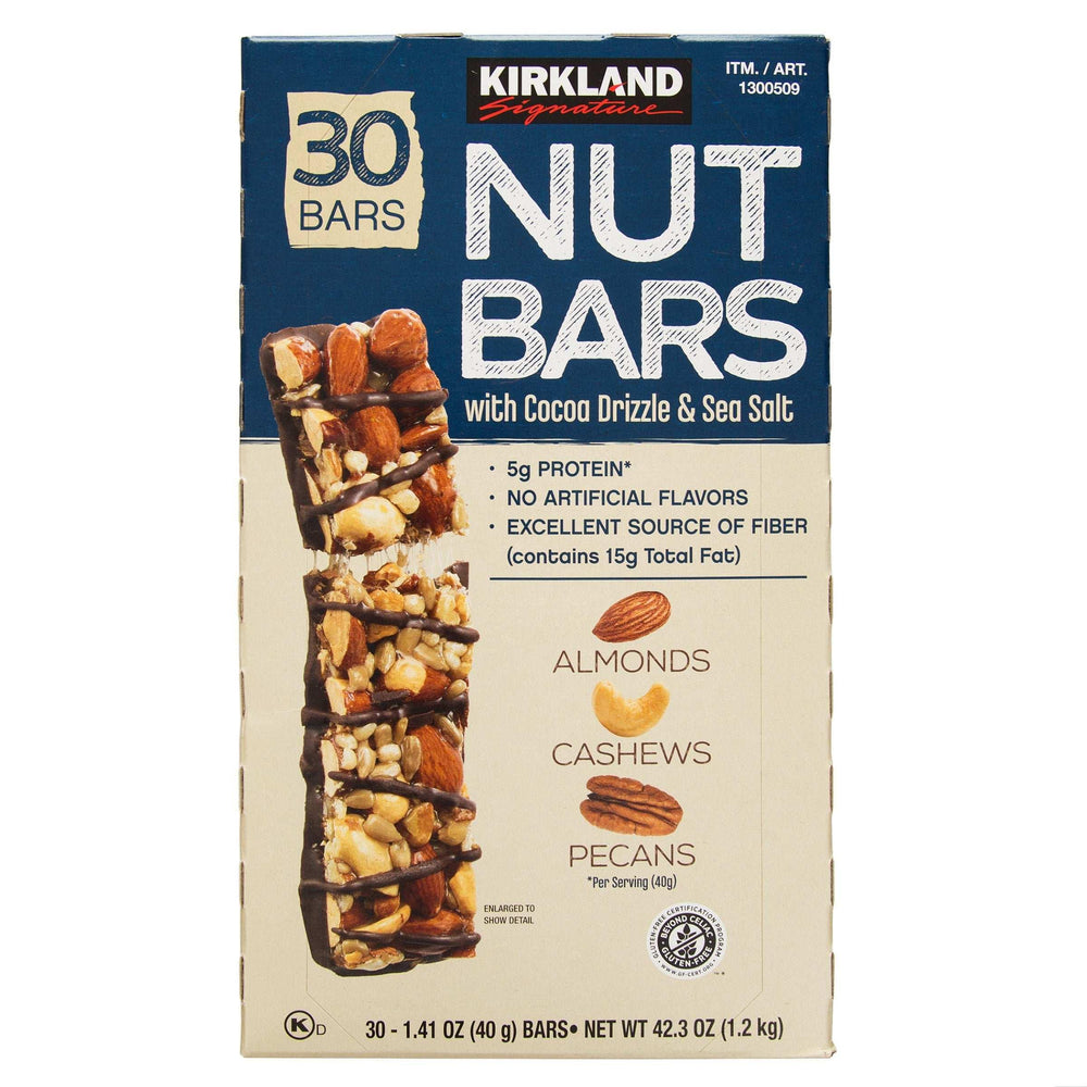 Kirkland Signature Nut Bars, 1.41 oz, 30-count - USA MEGA SHOP