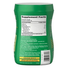 Kirkland OPTIFIBER supplement tub with Supplement Facts table on back