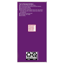 Omeprazole 20 mg tablets box back panel with recycling and multi-layer tray icons