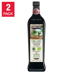 Kirkland Signature Organic Modena Balsamic Vinegar 2-pack (33.8 oz each) - USA MEGA SHOP