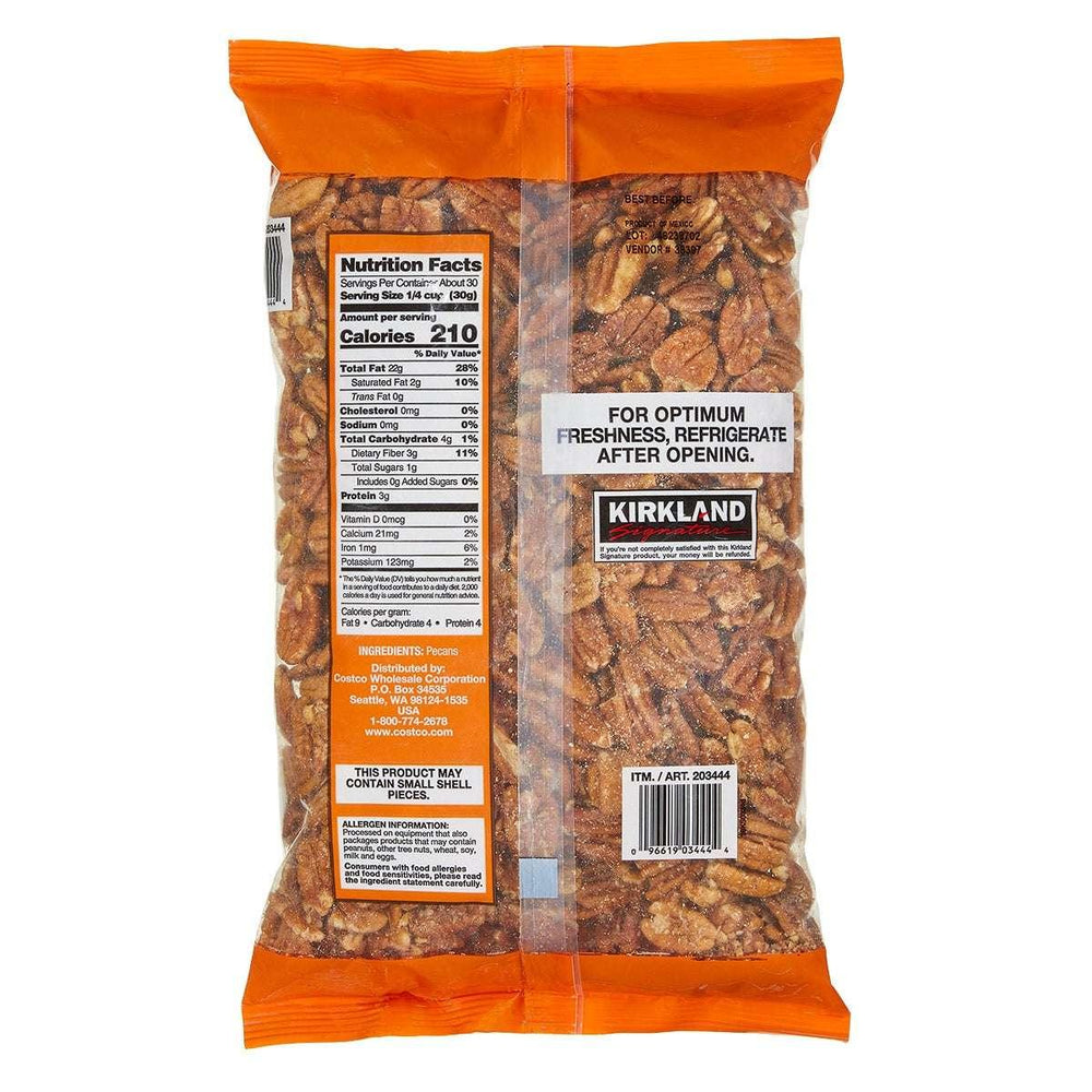Kirkland Signature Pecan Halves, 2 lbs - USA MEGA SHOP
