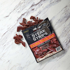 Kirkland Signature Premium Extra Thick Steak Strips, 12 oz - USA MEGA SHOP