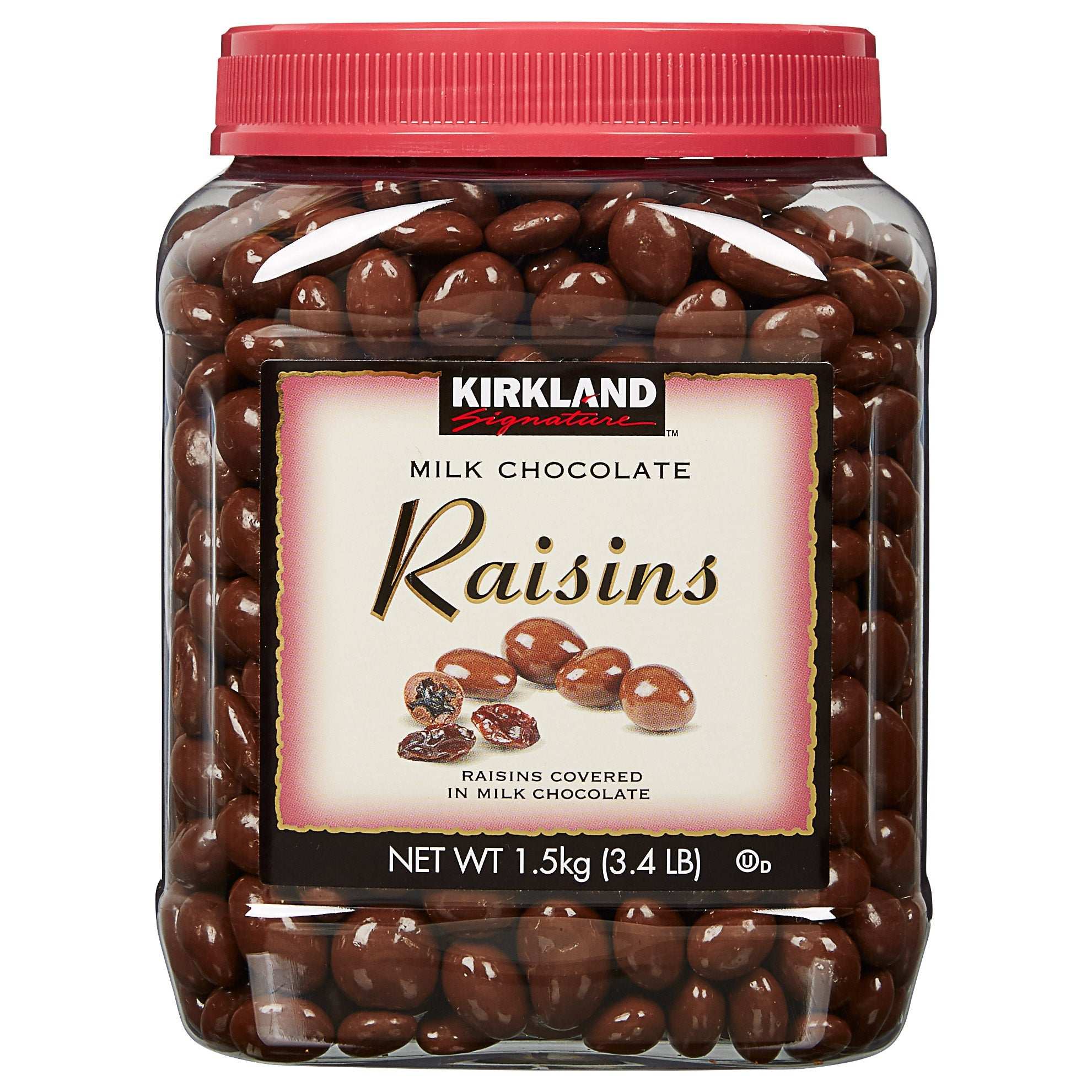 Kirkland Signature Raisins, Milk Chocolate, 3.4 lb