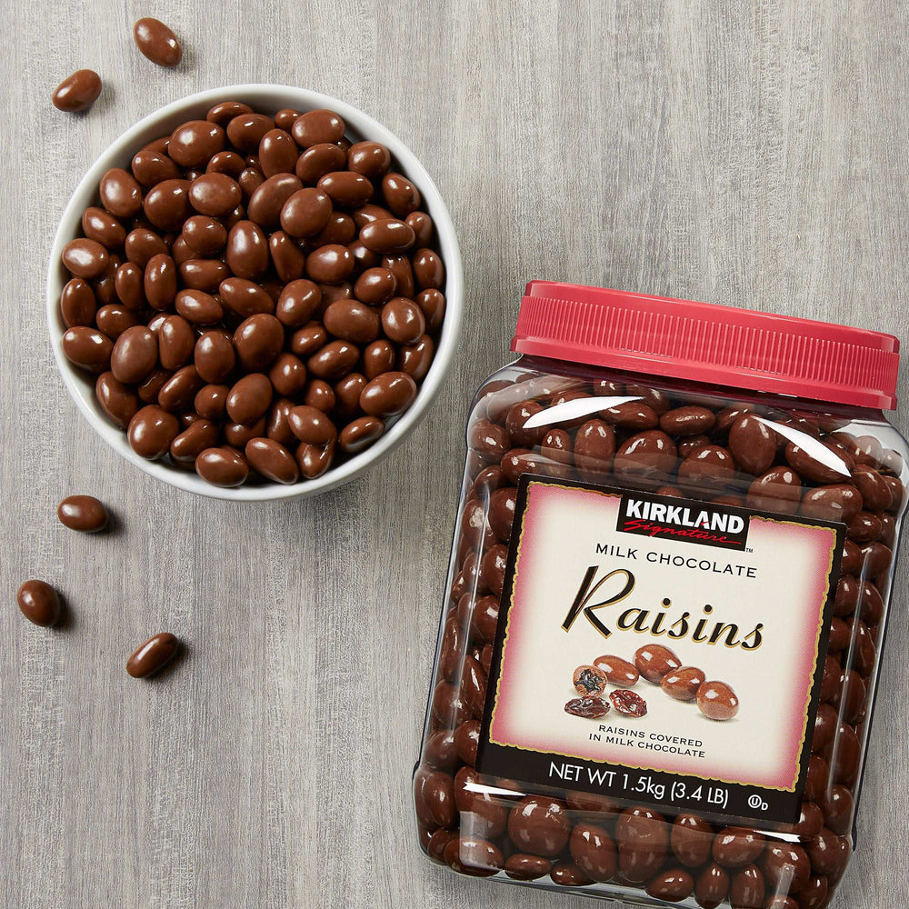 Kirkland Signature Raisins, Milk Chocolate, 3.4 lb
