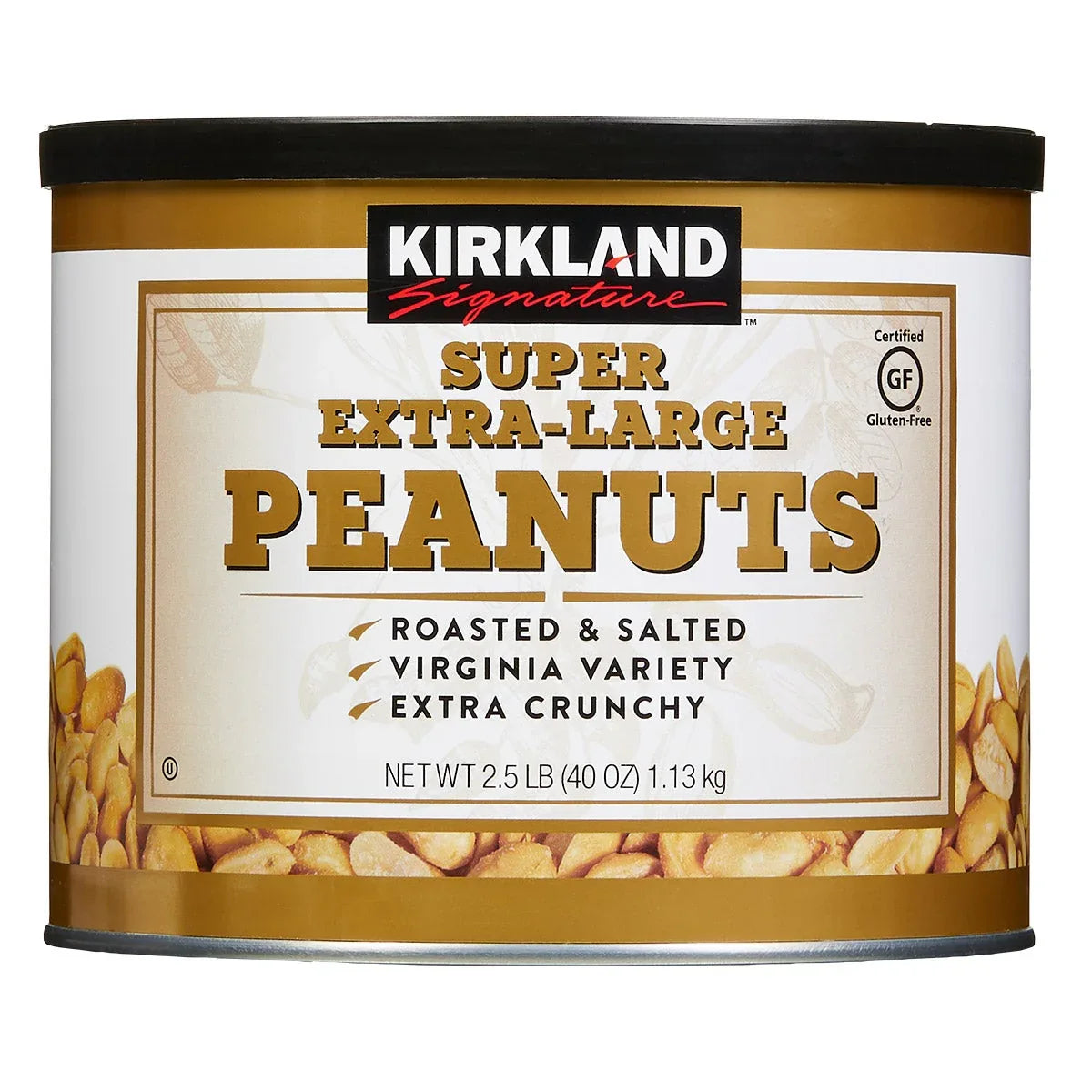 Kirkland Signature Super Extra-Large Peanuts, 2.5 lbs 2 Pack - USA MEGA SHOP