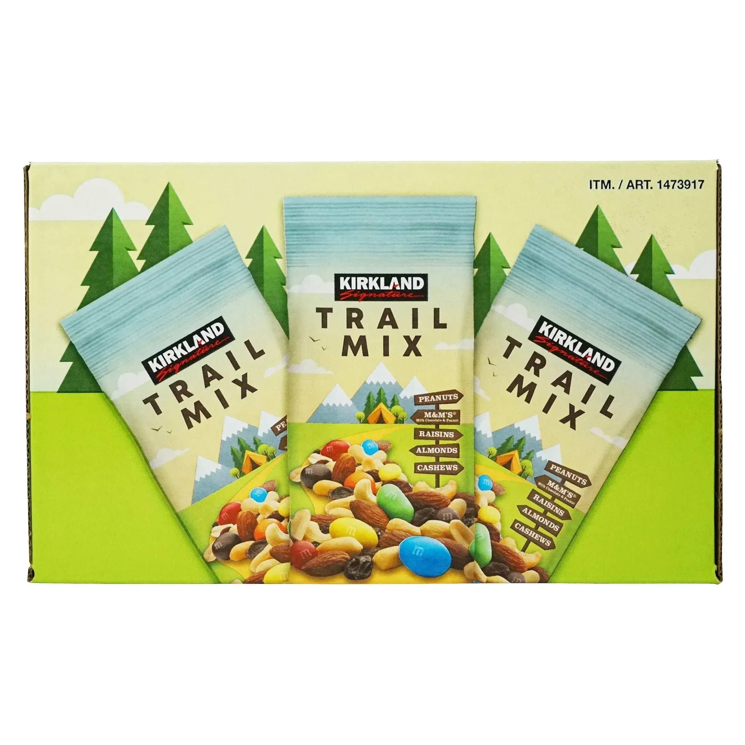 Kirkland Signature Trail Mix Snack Packs, 2 oz, 28-count