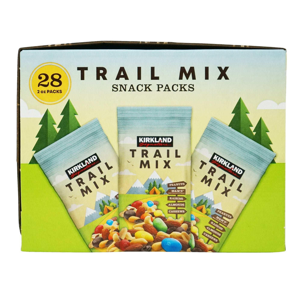 Kirkland Signature Trail Mix Snack Packs, 2 oz, 28-count - USA MEGA SHOP