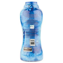 Kirkland Ultra Fresh in-wash scent booster bottle, back panel with label text