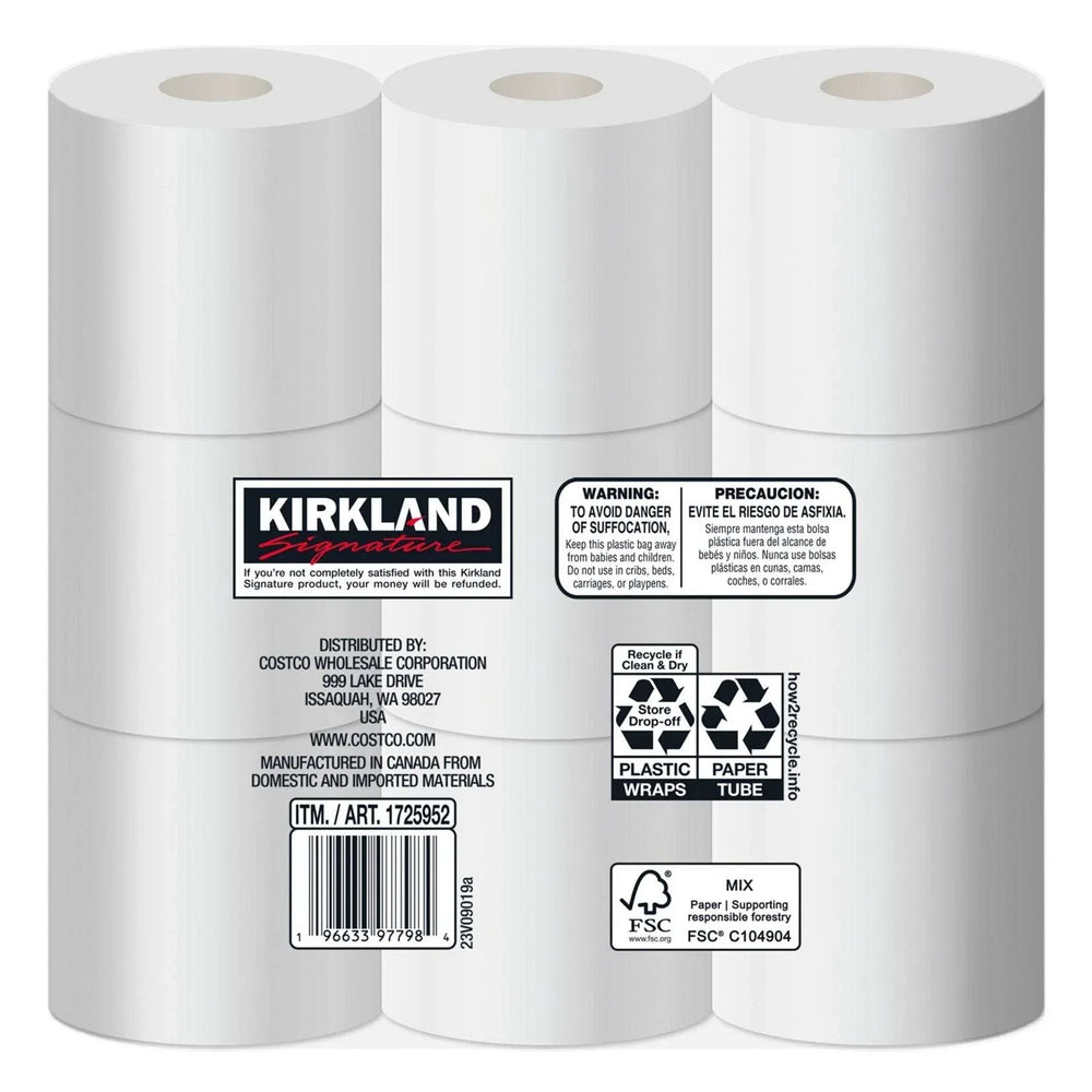 Kirkland Signature Ultra Soft Bath Tissue, 2-Ply, 231 Sheets, 36 Rolls - USA MEGA SHOP