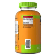 Kirkland Signature adult vitamin C gummies bottle with barcode and back label