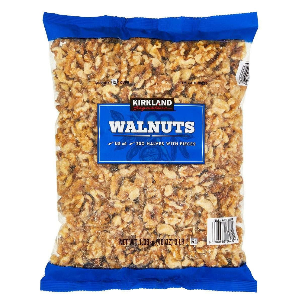 Kirkland Signature Walnut Halves, 3 lbs - USA MEGA SHOP
