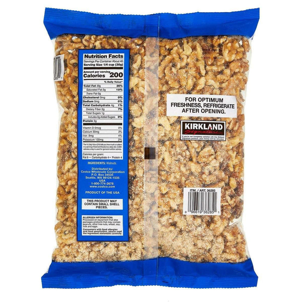 Kirkland Signature Walnut Halves, 3 lbs - USA MEGA SHOP