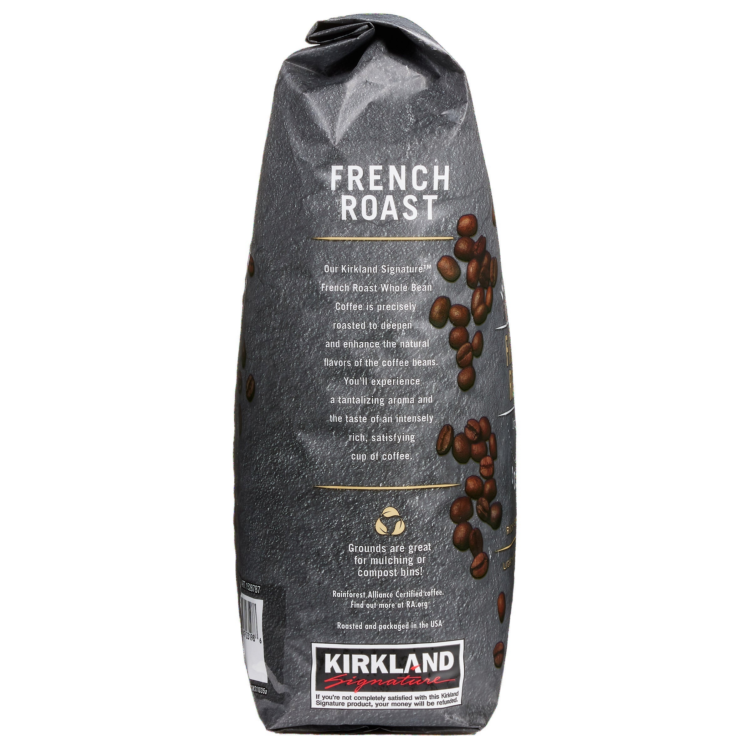 Kirkland Signature Whole Bean Coffee, French Roast, 2.5 lbs