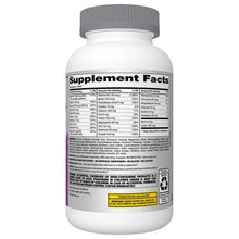 Kirkland Signature multivitamin bottle showing the Supplement Facts label