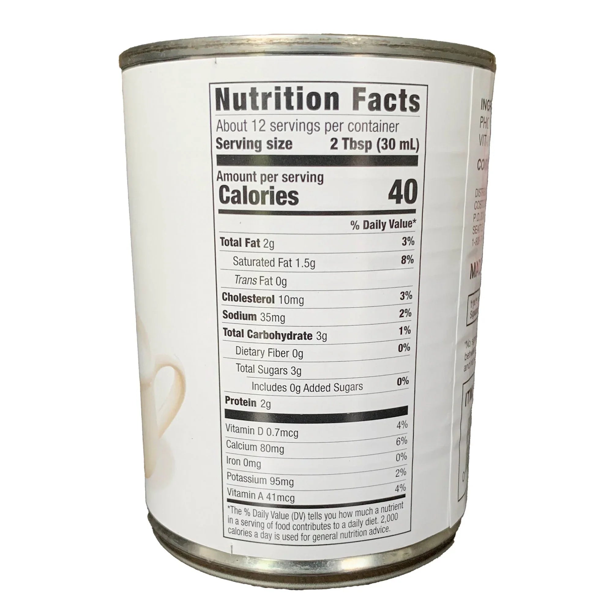 Kirkland Signature, Evaporated Milk, 12 fl oz, 12-Count - USA MEGA SHOP
