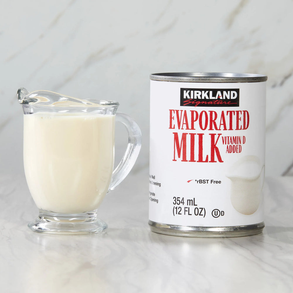 Kirkland Signature, Evaporated Milk, 12 fl oz, 12-Count - USA MEGA SHOP