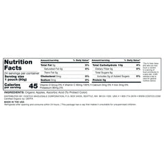 Kirkland Signature, Organic Applesauce, 3.17 oz, 24-Count