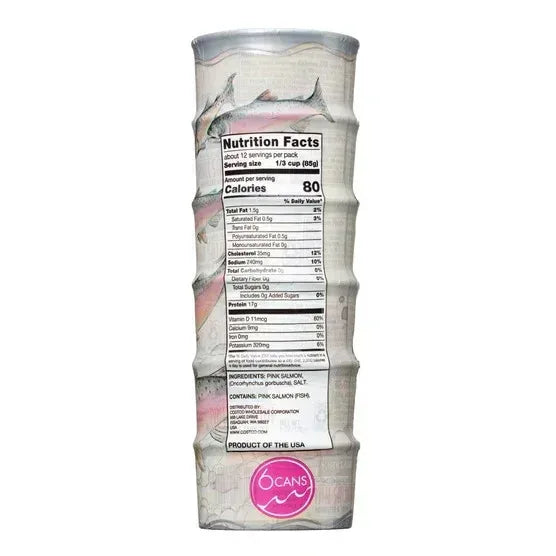 Kirkland Signature, Wild Alaskan Pink Salmon, 6 oz, 6-Count