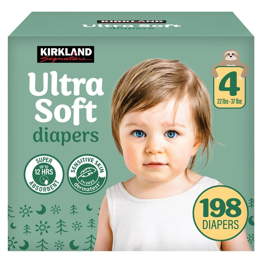 Kirkland Signature Diaper Sizes 3-7