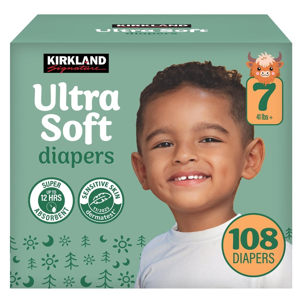 Kirkland Signature Diaper Sizes 3-7