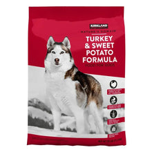 Kirkland Nature's Domain dog food bag, Turkey & Sweet Potato Formula front